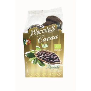 Biscoitos de cacau bio - 220 gr