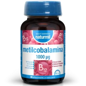 Vitamina B12, Metilcobalamina 1000mg - 60 cápsulas