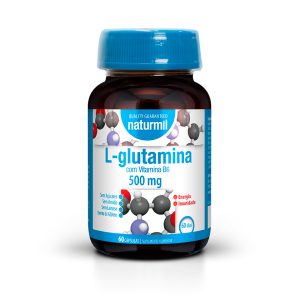 L-Glutamina 500mg - 60 cápsulas
