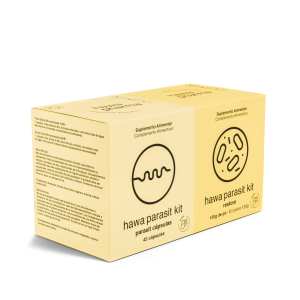 Hawa Parasit Kit - 45 cápsulas + 120 gramas